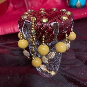 “Double Bubbles” Luxurious Glass/Beverage Covers Handmade by Sarah Charmaine
